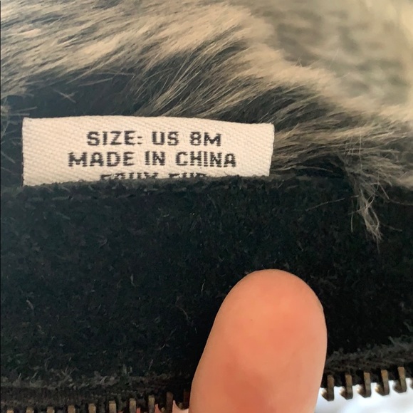 Juicy Couture faux fur zip-up knee boots - Picture 9 of 10